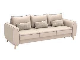 Лона диван-кровать / велюр Forward 910 крем / велюр Forward 892 тоуп