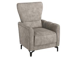 Одри кресло для отдыха - велюр Олимпия 030 латте