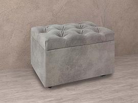 Пуф 2 пуговицы - Coffee