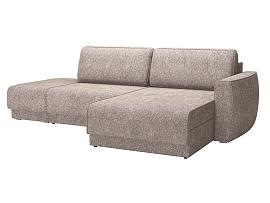 Женева SOPF ЛЕВЫЙ диван-кровать угловой еврокнижка / велюр Bubble 12