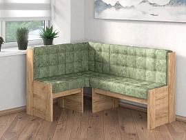 Скамья угловая Квадро / Дуб золотой/Мохито