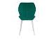 Дора К стул велюр тенерифе изумруд / белый