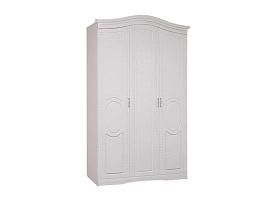 ГЕРТРУДА М2 шкаф 3-х дверный белая лиственница/ясень жемчужный