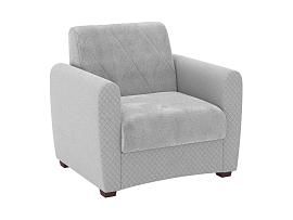 Эдвин А кресло-кровать / велюр джоя 022 сильвер