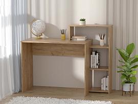 Стол с полкой - Дуб Крафт золотой