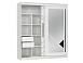 95.11 Марко шкаф-купе / белый