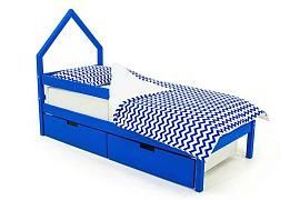 Кровать-домик мини Бельмарко Svogen синий