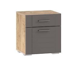 НМ 013.62 М тумба прикроватная Livorno / дуб бунратти/софт графит