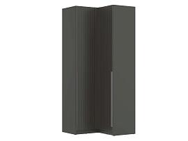 67.26 Брандо шкаф угловой МДФ - Диамант серый