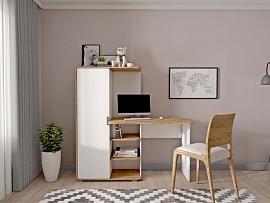 Стол универсальный - Дуб Крафт золотой/Белый