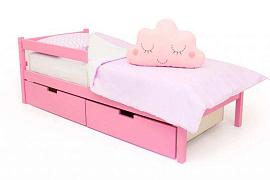 Детская кровать Бельмарко Svogen classic лаванда с бортиком и ящиками