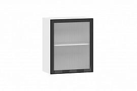 Moru шкаф навесной 100.80.600 / Белый/Черный