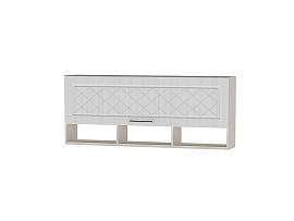 Аллегро 9 антресоль Роммб / Бодега белая/Сандал белый