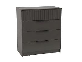 67.20 Брандо комод МДФ - Диамант серый