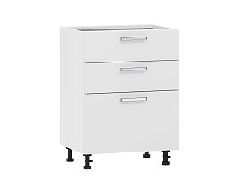 Борги 100.06 600 тумба кухонная / Белый