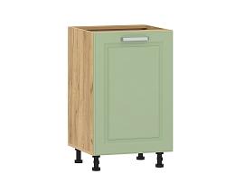 Вокс 100.01 500 тумба кухонная / Дуб крафт золотой/Фисташка