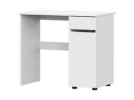 Токио стол письменный / Белый текстурный