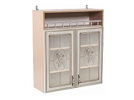 Флоренция шкаф навесной ШКН 800 ПВ / Ясень/Ясень патина В 920