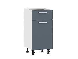 Борги 100.08 400 тумба кухонная / Белый/Маренго