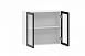 Moru шкаф навесной 100.81.800 / Белый/Черный