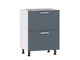 Борги 100.05 600 тумба кухонная / Белый/Маренго