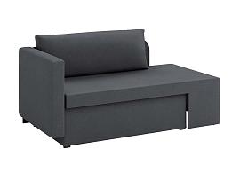 Тахта Шони / велюр Parma 27 темно-серый