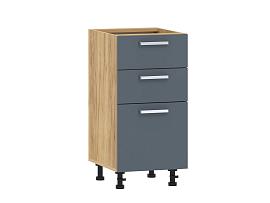 Борги 100.06 400 тумба кухонная / Дуб Крафт золотой/Маренго