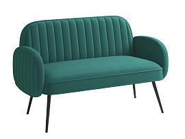 Флеминг диван 2-х мест.- велюр Fresh изумруд