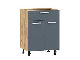 Борги 100.09 600 тумба кухонная / Дуб Крафт золотой/Маренго