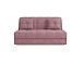 Диван Аккордеон Барон №2 велюр пудра НВ-178 18
