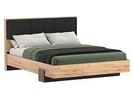 83.16 кровать двойная Вегас Дуб золотой / Черный