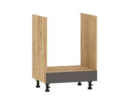 Вокс 100.10 600 тумба кухонная для техники / Дуб крафт золотой/Графит