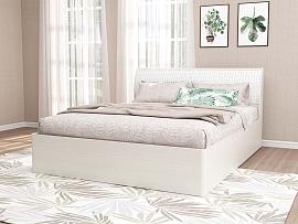 Кровать 1,6 арт. 033 М1 - Бодега белая/Кайман белый