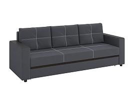 Смарт диван-кровать 3-х мест / велюр Parma 27 темно-серый