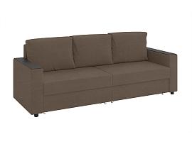 Гермес диван-кровать 3-х мест / велюр коричневый