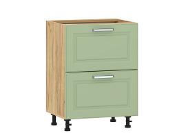 Вокс 100.05 600 тумба кухонная / Дуб крафт золотой/Фисташка