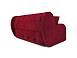 Диван Аккордеон Барон бархат красный Star Velvet 3 Dark Red