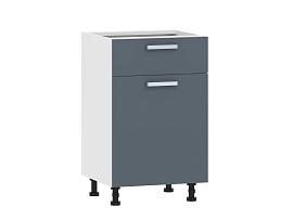 Борги 100.08 500 тумба кухонная / Белый/Маренго