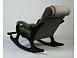 Кресло-качалка Родос Черный / Графит