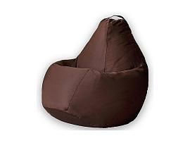 Кресло мешок груша Фьюжн L коричневое