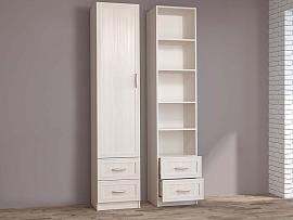 Иннэс-6 пенал ств. ящики рамка - Бодега белая