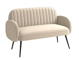 Флеминг диван 2-х мест.- велюр Fresh крем