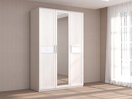 Кэт 4 шкаф 3-ств. - Бодега белая/Кайман белый