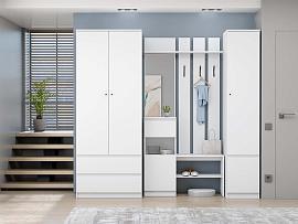 Прихожая Кэт-1 набор 2 - Белый