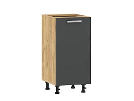 Борги 100.01 400 тумба кухонная / Дуб Крафт золотой/Антрацит