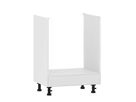 Вокс 100.10 600 тумба кухонная для техники / Белый/Меренга