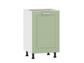 Вокс 100.01 500 тумба кухонная / Белый/Фисташка