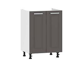 Вокс 100.04 600 тумба под мойку / Белый/Графит
