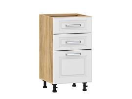 Вокс 100.06 450 тумба кухонная / Дуб крафт золотой/Меренга