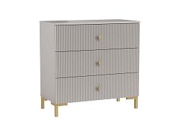 94.08 Модена комод 3 ящика - Кашемир